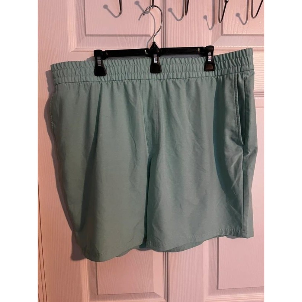 PGA Tour Light Blue/Mint Athletic Golf Shorts